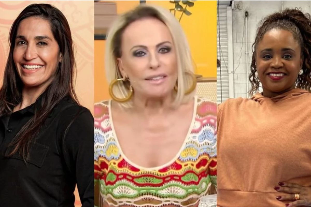Ana Maria Braga comete um deslize ao vivo e confunde Daniele Hypolito com Daiane dos Santos 33 Ana Maria Braga comete um deslize ao vivo e confunde