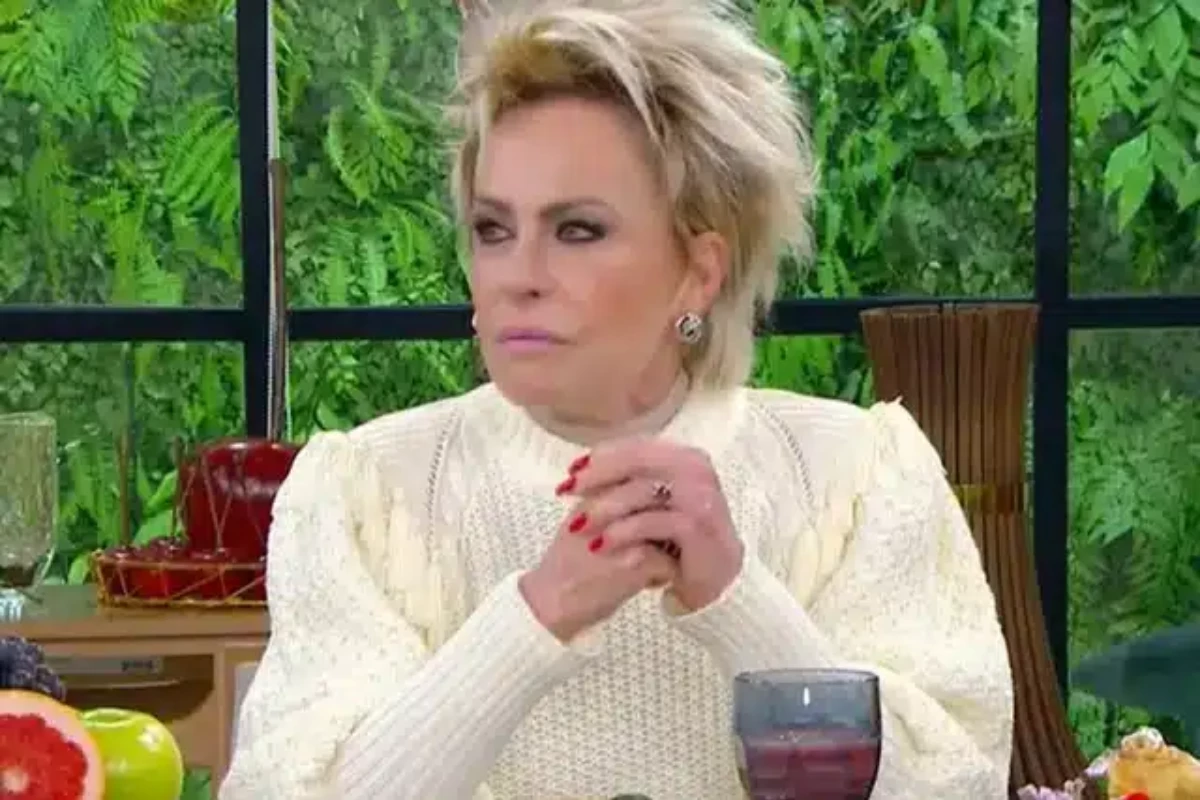 Ana Maria Braga dá esporro em humilde funcionário ao vivo: ‘Cara feia pra mim’ 31 Ana Maria Braga da esporro em humilde funcionario ao vivo