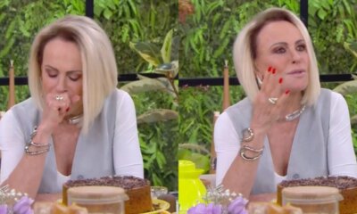 Ana Maria Braga enfrenta crise de tosse ao vivo e