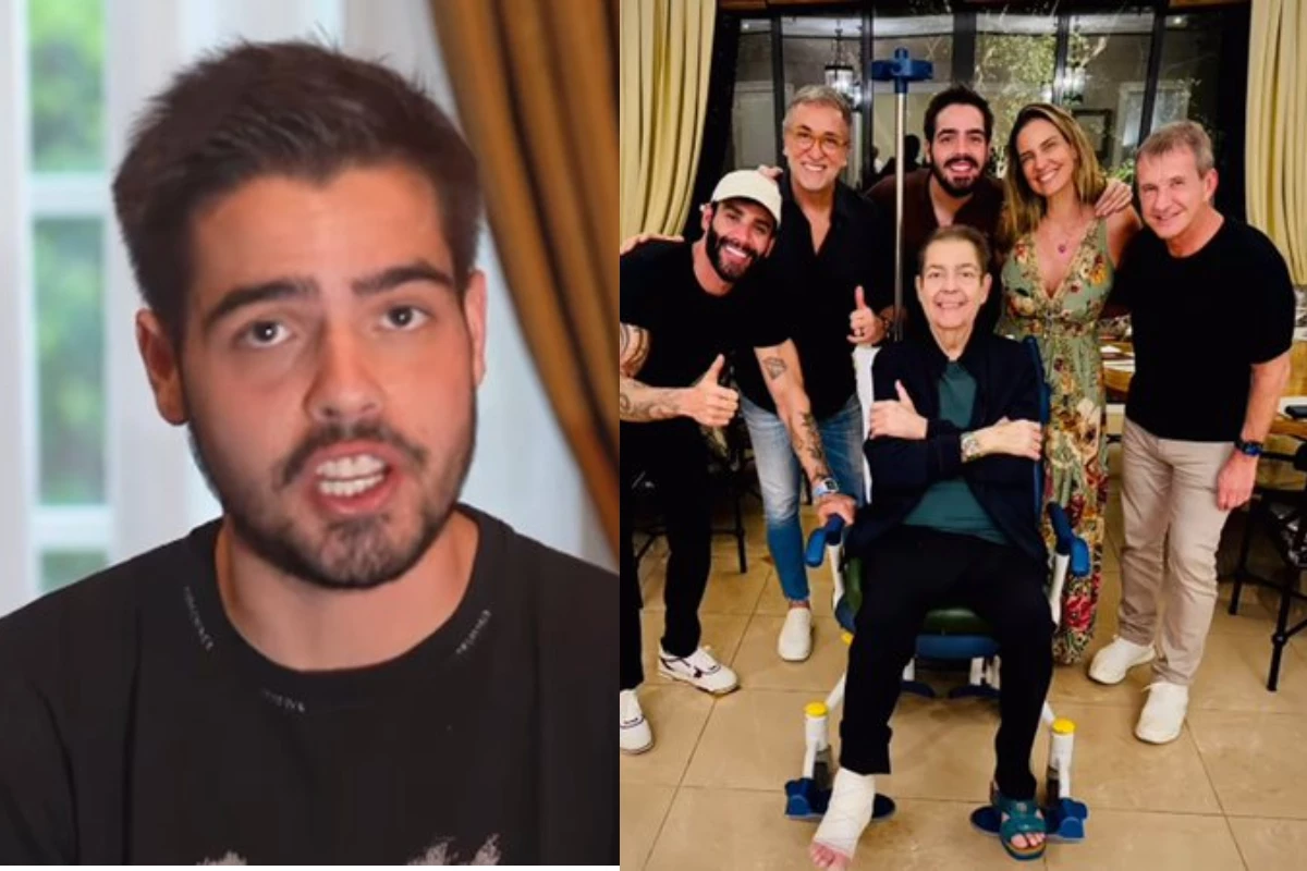 Após 2 transplantes, Faustão aparece em cadeira de rodas e filho dá notícia sobre o pai 31 Apos 2 transplantes Faustao aparece em cadeira de rodas e