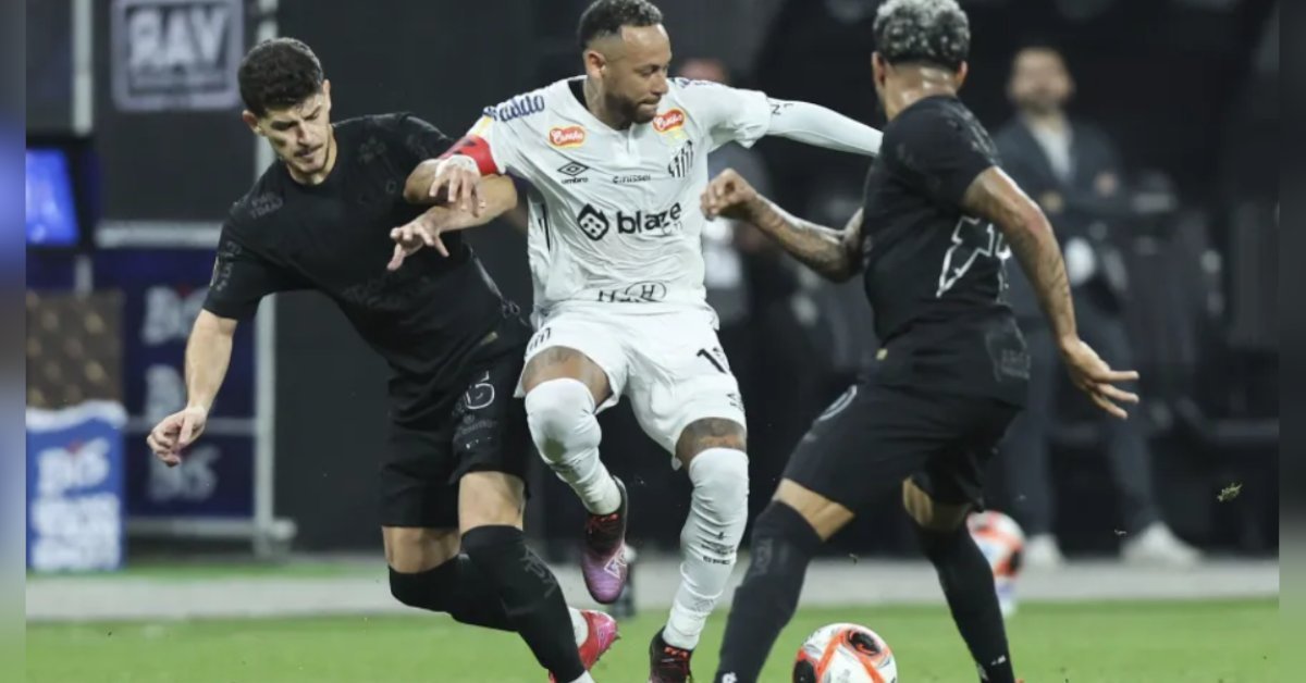 Apos derrota para o Corinthians Neymar faz reclamacao inusitada Pinga