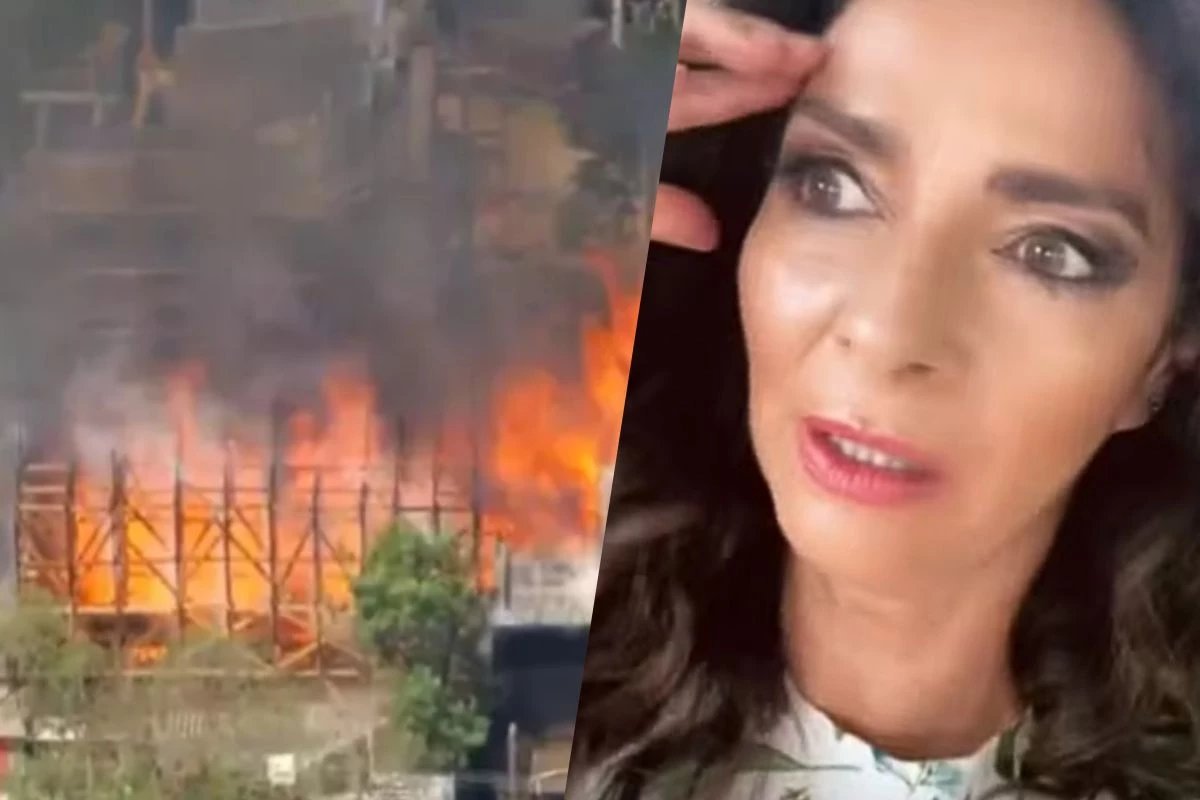 Atriz da Globo que estava nos estudios da emissora no