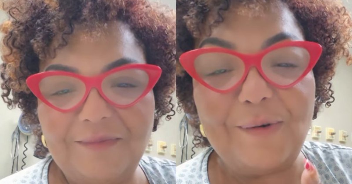 Babi Cruz esposa de Arlindo Cruz surge em leito de