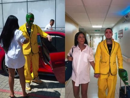 Bebe do Mascara a caminho MC Daniel leva Lorena ao