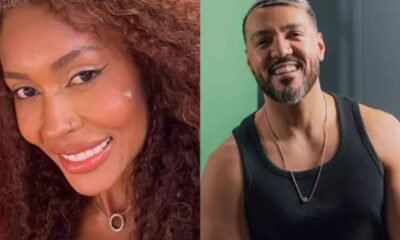 Belo mostra encontro com a irma de Gracyanne Barbosa