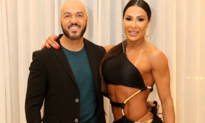 Belo E Gracyanne Barbosa (foto Reprodução Redes Sociais)