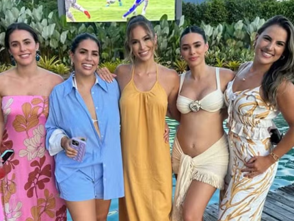 Biancardi exibe barriguinha de grávida em festa de Neymar em Mangaratiba 31 Biancardi exibe barriguinha de gravida em festa de Neymar em