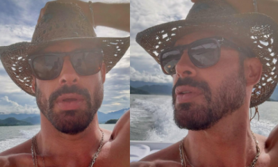 Caua Reymond posa com chapeu de fazendeiro e arranca elogios