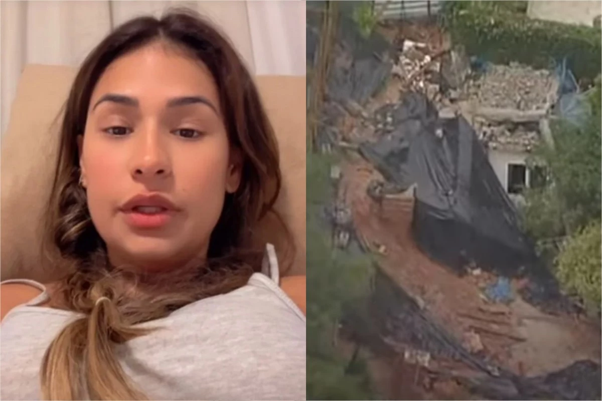 Chuva de granizo e desmoronamento de terra danificam residência da cantora Simone Mendes 35 Chuva de granizo e desmoronamento de terra danificam residencia da