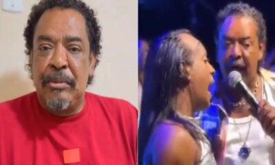 Compadre Washington desrespeita fa transexual em show e recebe grave