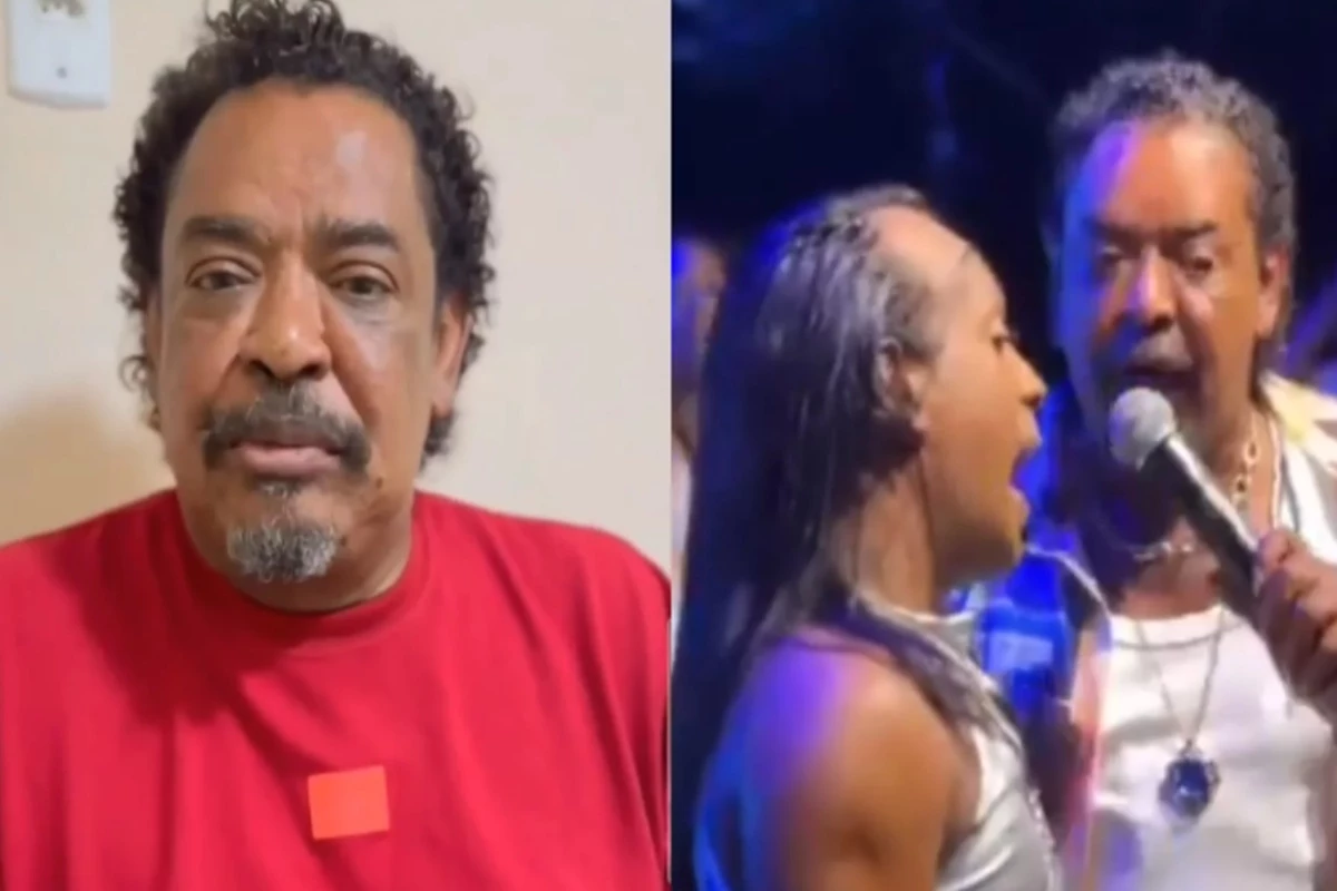 Compadre Washington desrespeita fã transexual em show e recebe grave acusação: ‘Mamãe não batizou você assim’ 33 Compadre Washington desrespeita fa transexual em show e recebe grave