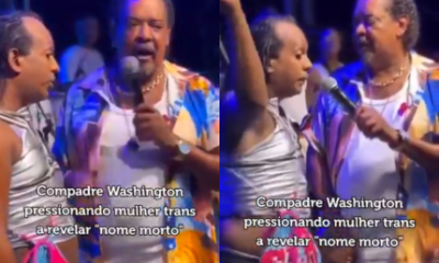 Compadre Washington e acusado de transfobia apos constranger fa trans