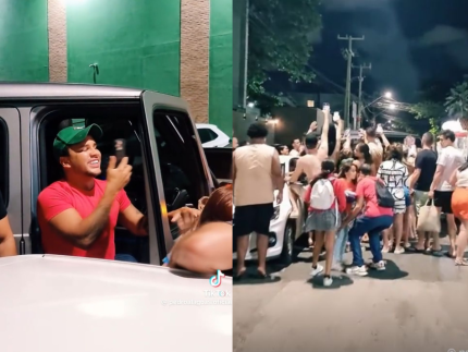 Condomínio de Carlinhos e Lucas Guimarães vira ponto turístico de fãs em Maceió 31 Condominio de Carlinhos e Lucas Guimaraes vira ponto turistico de
