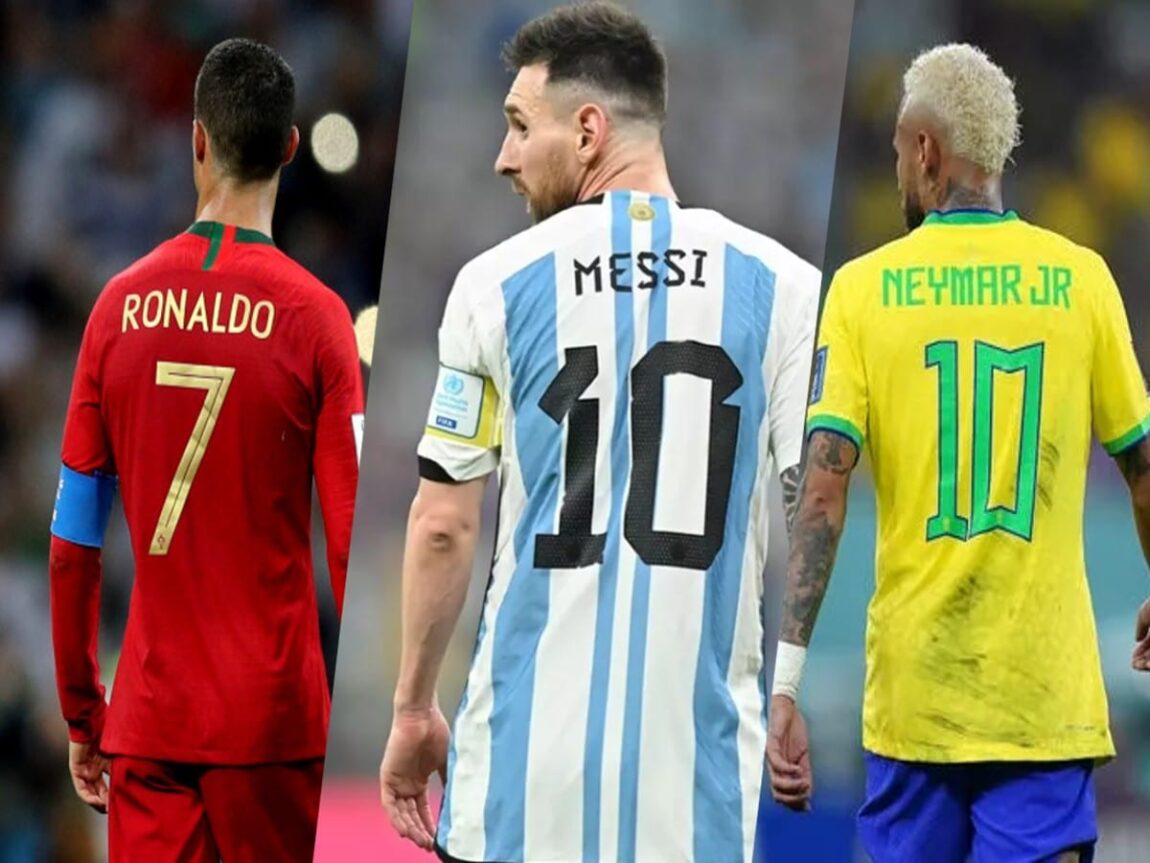 Confira os valores de Messi, Cristiano e Neymar de 2013 e 2025 35 Fotos: Mike Egerton/PA, Hector Vivas e Buda Mendas / Getty Images
