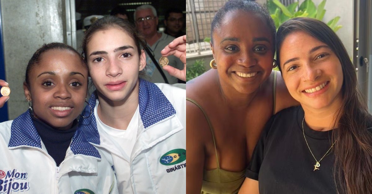 Daiane dos Santos e Lais Souza se reencontram em visita especial: 'sempre juntas' 31 Daiane dos Santos e Lais Souza se reencontram em visita