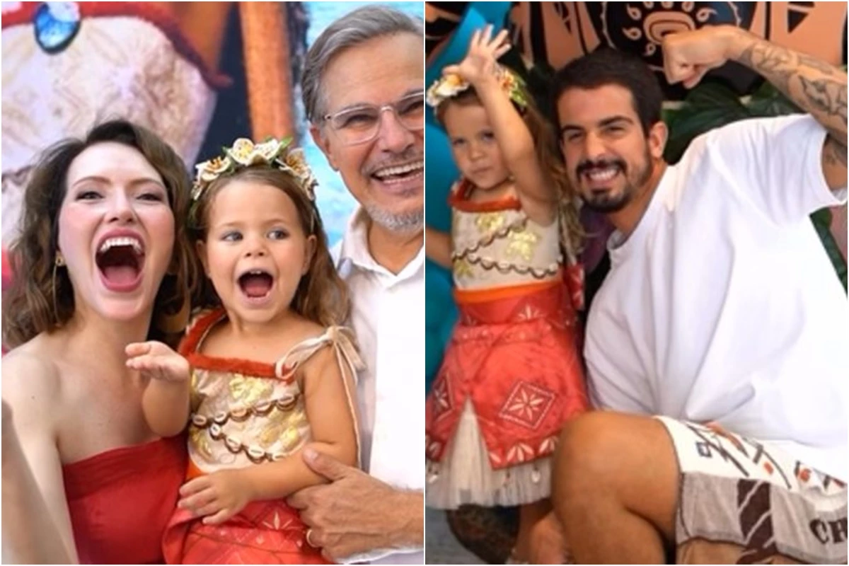 Edson Celulari e Karin Roepke comemoram aniversário da filha com festa inspirada em Moana 31 Edson Celulari e Karin Roepke comemoram aniversario da filha com