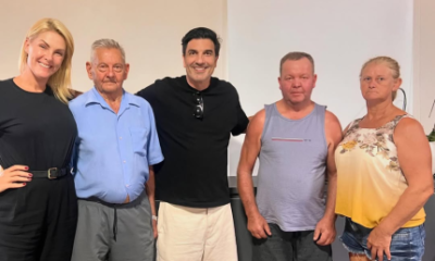 Edu Guedes conhece avo tios e primos de Ana Hickmann