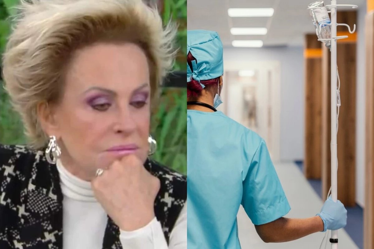 Essa foi a foto tirada por Ana Maria Braga pouco