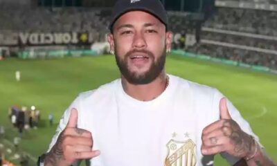Esse e o valor do salario de Neymar no Santos