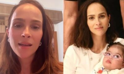 Filha do ator Juliano Cazarre Maria Guilhermina volta a passar