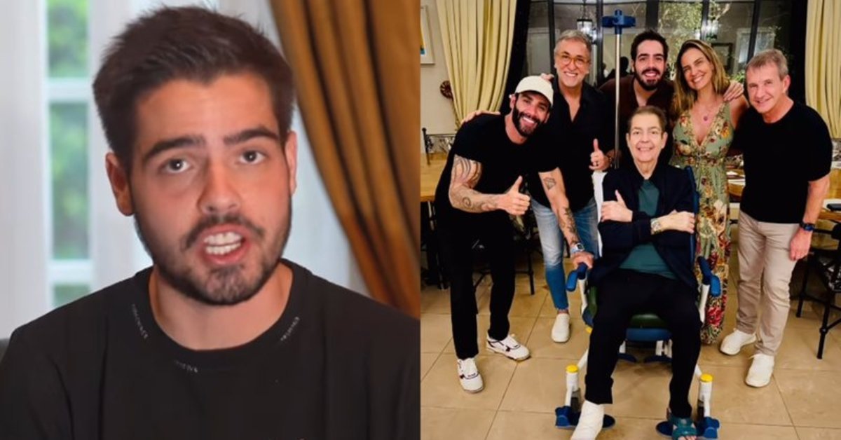 Filho de Faustao explica uso de cadeira de rodas e