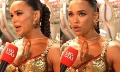 Giovana Cordeiro fala sobre incendio nos estudios Globo e impacto