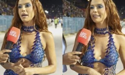 Giovanna rebate fiscais de samba no pe e comenta incendio
