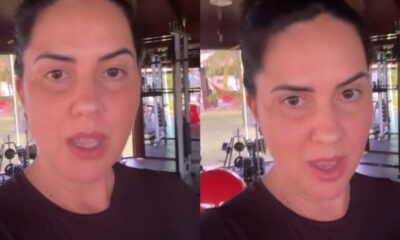 Graciele Lacerda detalha acidente envolvendo helicoptero e pede oracoes Estavel