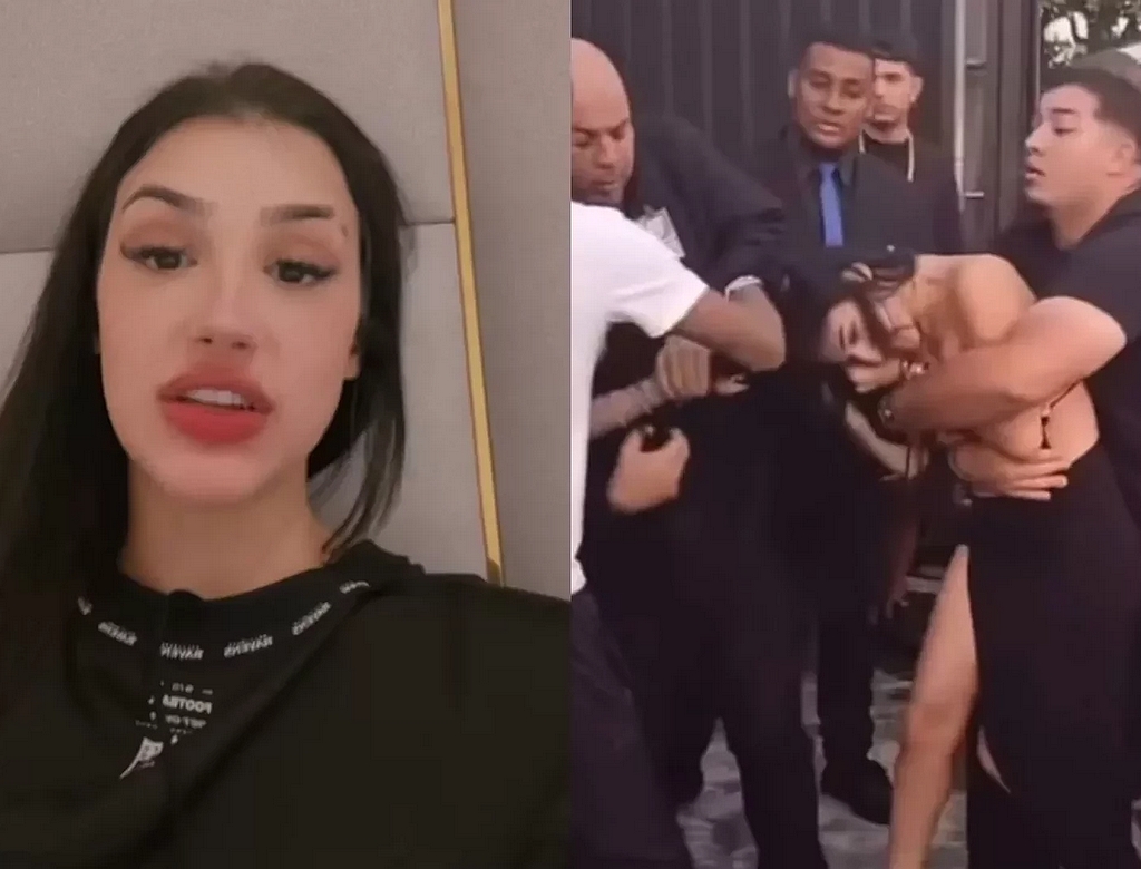 Grávida, Bia Miranda se envolve em briga na porta de boate e apanha; Veja VÍDEO 37 Bia Miranda (foto Reprodução Redes Sociais)