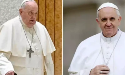 Internado Papa Francisco se manifesta pela primeira vez Obrigado