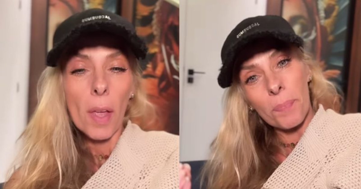 Ja em casa Adriane Galisteu revela uso de cateter e