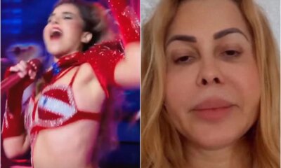 Joelma nao se cala ao ver que foi imitada por
