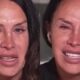 Karla Sofia Gascon aparece na TV aos prantos e comenta