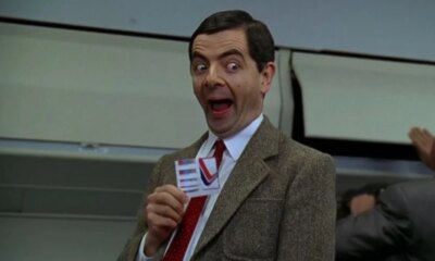 Lembra dele Mr Bean precisou pilotar aviao apos piloto desmaiar
