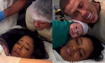 Lorena Maria e MC Daniel compartilham parto de Ras e