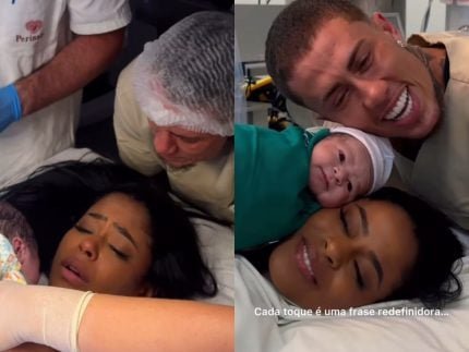 Lorena Maria e MC Daniel compartilham parto de Ras e