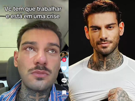 Lucas Lucco desabafa sobre dia dificil Voce tem que trabalhar