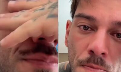 Lucas Lucco volta a aparecer chorando nas redes sociais e