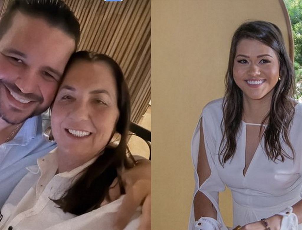 Margareth Serrão assume namoro e passado do namorado vem à tona 37 Danilo Nascimento, Margareth Serrão E Karolayne Lima (foto Reprodução Redes Sociais)