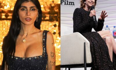 Mia Khalifa E Fernanda Torres (foto Reprodução Redes Sociais)