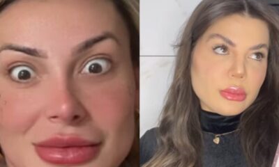 Mulher comemora primeira vez com Andressa Urach e comenta sobre