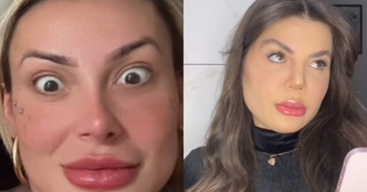 Mulher comemora 'primeira vez' com Andressa Urach e comenta sobre gravação: ‘Mofadinho’ 31 Mulher comemora primeira vez com Andressa Urach e comenta sobre