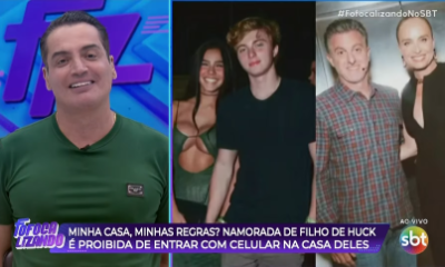 Namorada de Benicio Huck nao podera gravar videos da familia