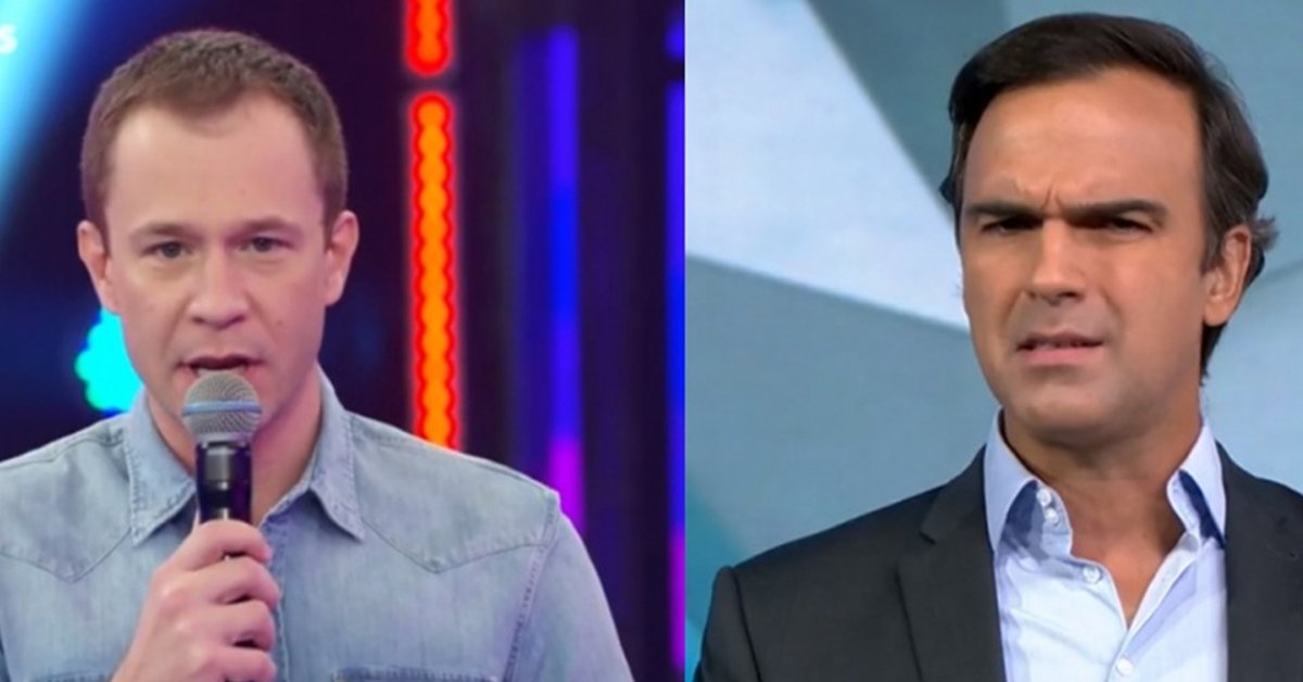 No SBT, Tiago Leifert deixa recado para Tadeu Schmidt sobre apresentação BBB: ‘Te criticar' 31 No SBT Tiago Leifert deixa recado para Tadeu Schmidt sobre