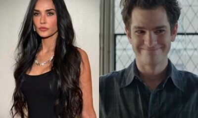 Novo casal Demi Moore e Andrew Garfield vivem affair diz