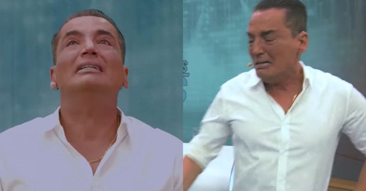 O que aconteceu com Leo Dias? Apresentador não se segura e tem crise de choro ao vivo 31 O que aconteceu com Leo Dias Apresentador nao se segura