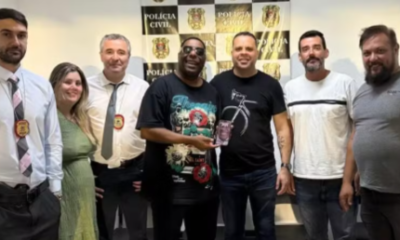 Policia recupera celular de Netinho de Paula roubado durante assalto