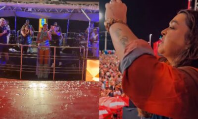 Preta Gil marca presenca no primeiro dia de Carnaval de