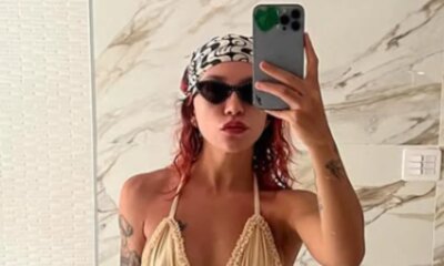 Priscilla Alcantara surge de biquini exibindo barriga definida e internautas