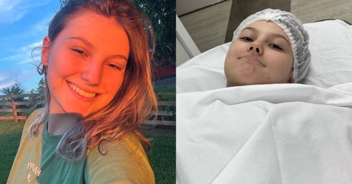 Quadro de saude de influenciadora com cancer e atualizado apos